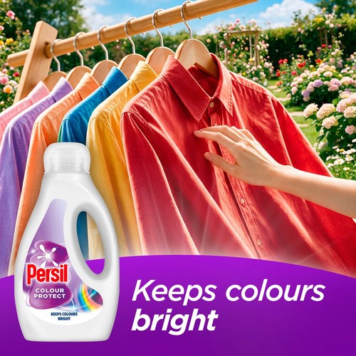Persil Colour Protect Laundry Detergent Washing Liquid 53 Washes