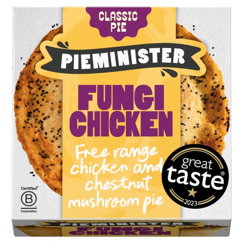 Pieminister Fungi Pie with Chicken, Portobello & Chestnut Mushroom