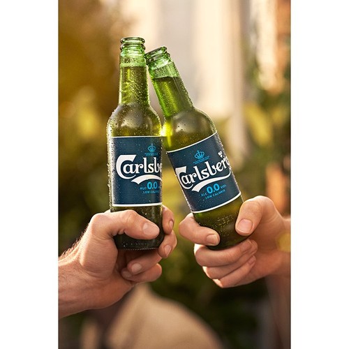 Carlsberg Alcohol Free Lager Beer Bottles