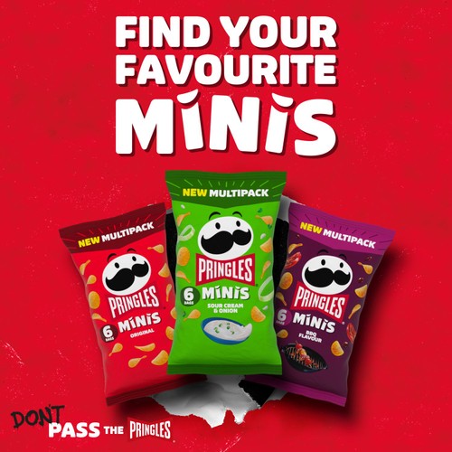 Pringles Minis Original Multipack Crisps