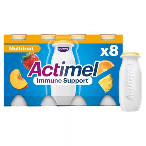 Actimel Multifruit Immune Support Yoghurt Drink Multipack