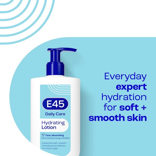 E45 Daily Moisturiser Lotion for Dry & Sensitive Skin