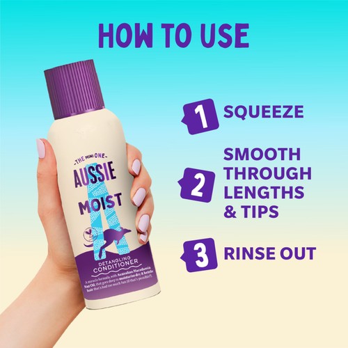 Aussie Miracle Moist Travel Hair Conditioner