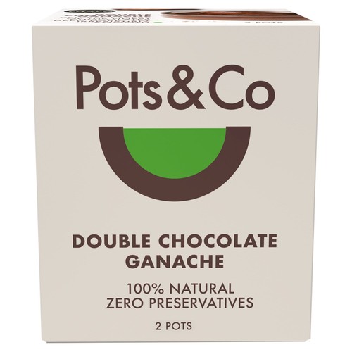 Pots & Co Double Chocolate Ganache Twin Pack