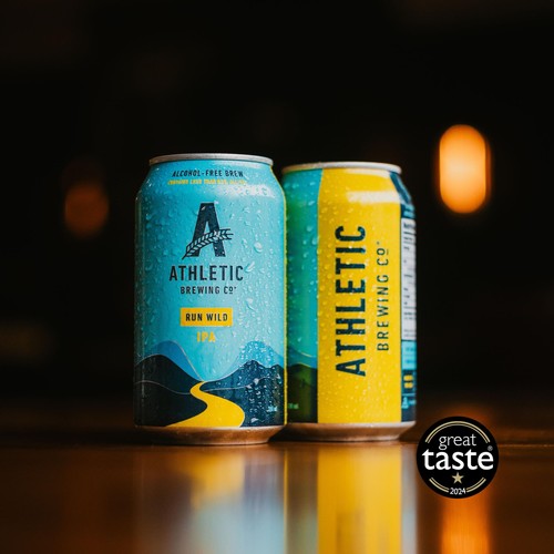 Athletic Brewing Co Run Wild IPA Alcohol Free
