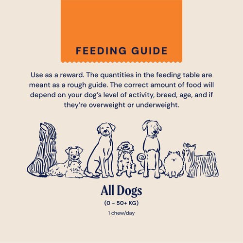 Pooch and Mutt Long-Lasting Fish Hide Chews