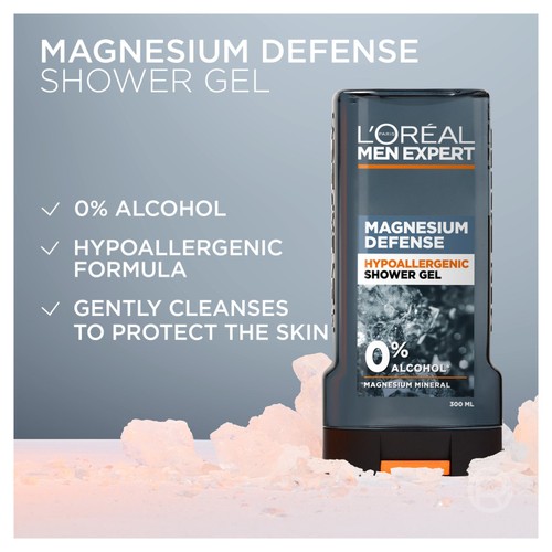 L'Oreal Men Expert Shower Gel Magnesium Defence