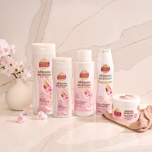 Imperial Leather Ultimate Moisture Cherry Blossom & Almond Oil Body Scrub