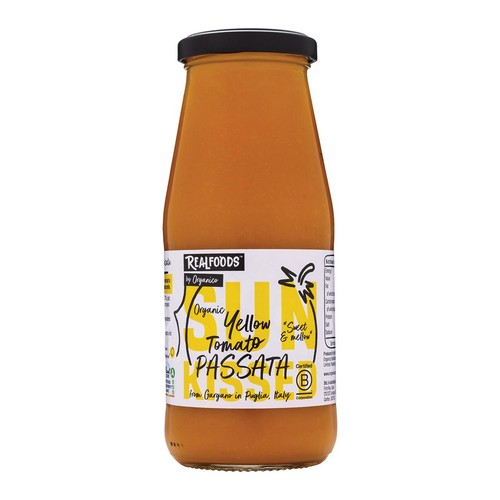 Realfoods Organic Yellow Tomato Passata