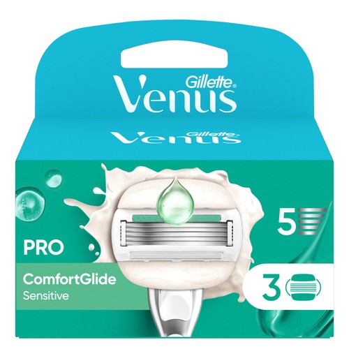 Venus Comfortglide Sensitive Razor Blades 3 Pack