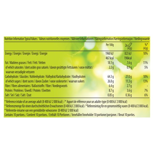Nature Valley Crunchy Oats & Honey Cereal Bars Family Pack