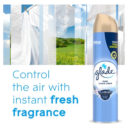 Glade Aerosol Clean Linen Air Freshener