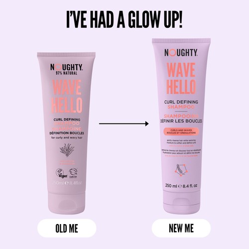 Noughty Wave Hello Curl Defining Shampoo 