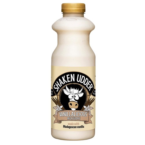 Shaken Udder Vanillalicious Vanilla Flavoured Milkshake