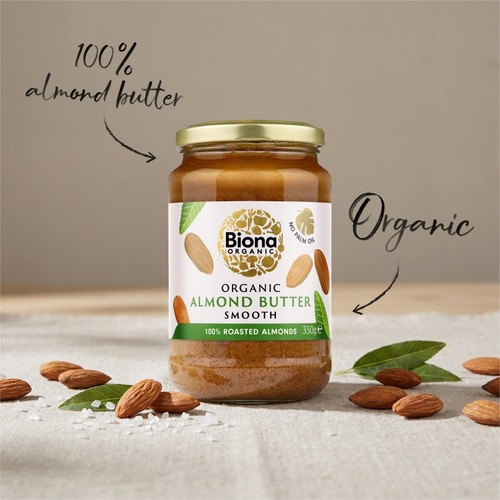 Biona Almond Butter - Smooth Organic