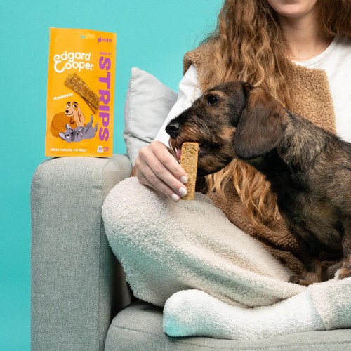 Edgard & Cooper Fresh Dog Treats Strips Adult Grain Free Chicken