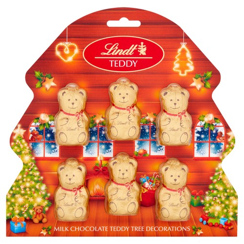 Lindt Chocolate Bear Tree Decorations