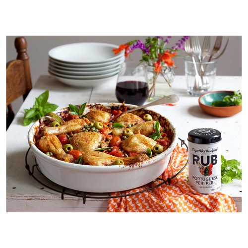 Cape Herb & Spice Portuguese Peri Peri Seasoning Rub Tin