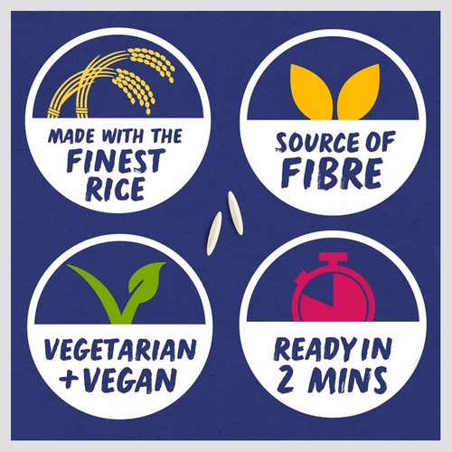 Tilda Microwave Sticky Medium Grain Rice