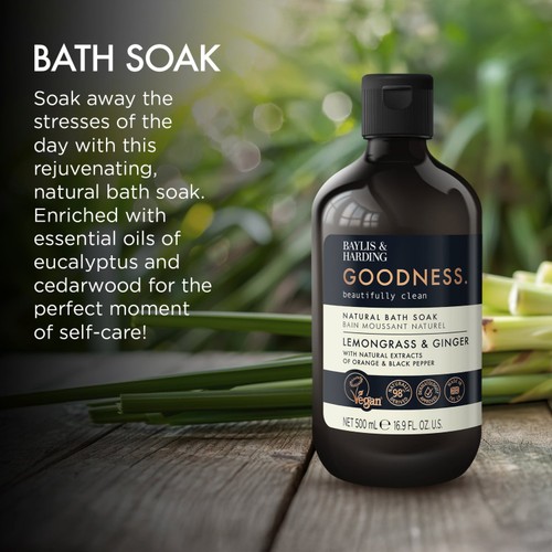 Baylis & Harding Goodness Lemongrass & Ginger Bath Soak