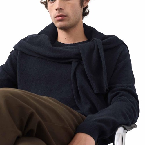 Cardigan Donna M&amp;S Autograph Puro Cashmere Girocollo Rilassato