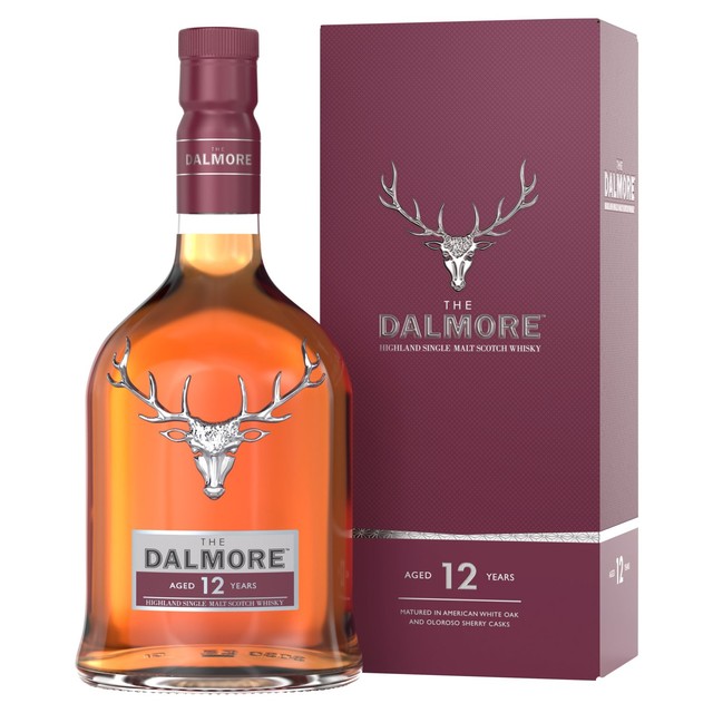 The Dalmore 12 Year Old Single Malt Scotch Whisky 70cl