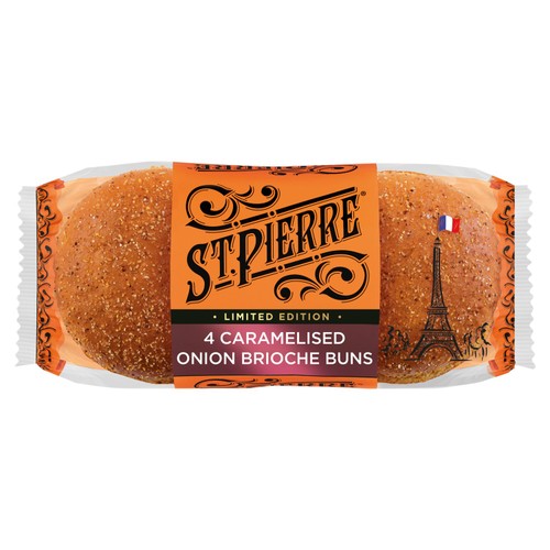 St Pierre Caramelised Onion Brioche Buns