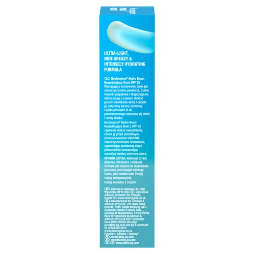Neutrogena Hydro Boost Hydrating Lotion SPF 25 