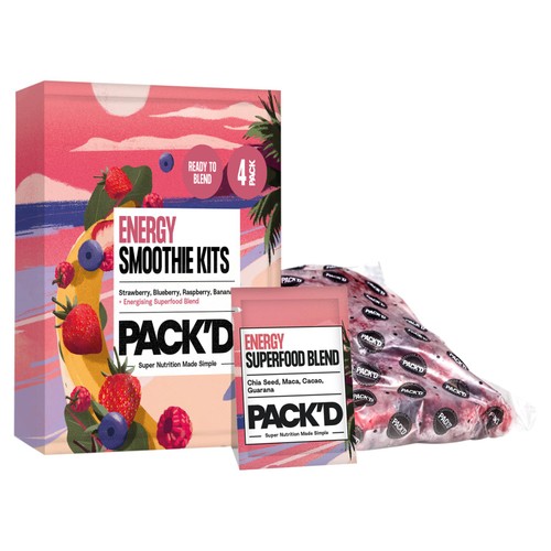 PACK'D Energy Smoothie Kits