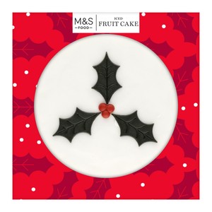 Top Iced Christmas Cake