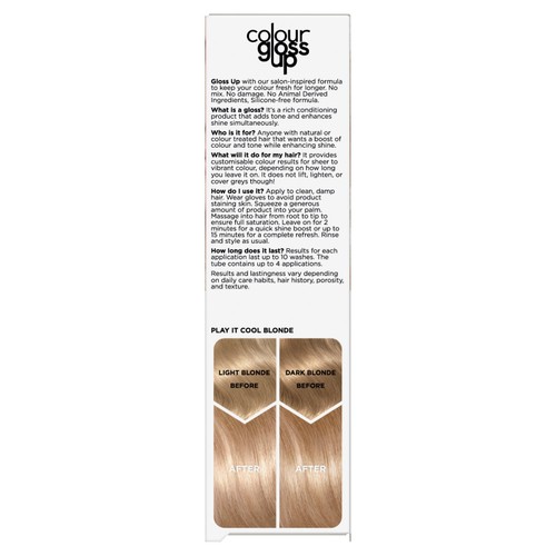 Clairol Colour Gloss Up Conditioner, Play It Cool Blonde