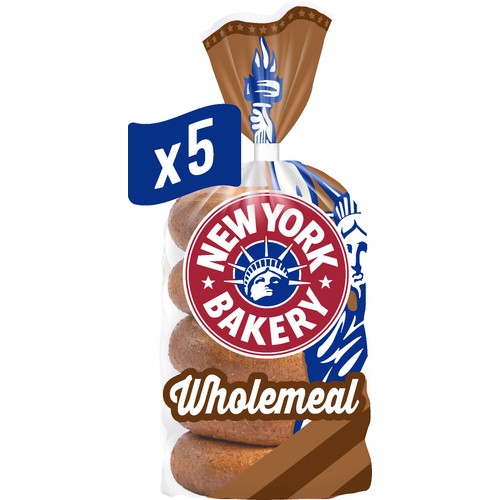 New York Bakery Wholemeal Bagels