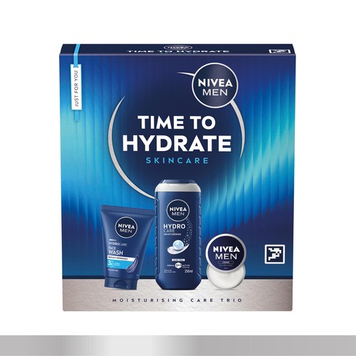 NIVEA MEN Time to Hydrate Trio Gift Set