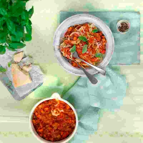 Tilda Tomato and Red Pepper Lentils