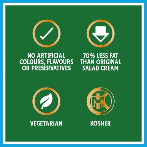 Heinz Top Down Light Salad Cream 70% Less Fat