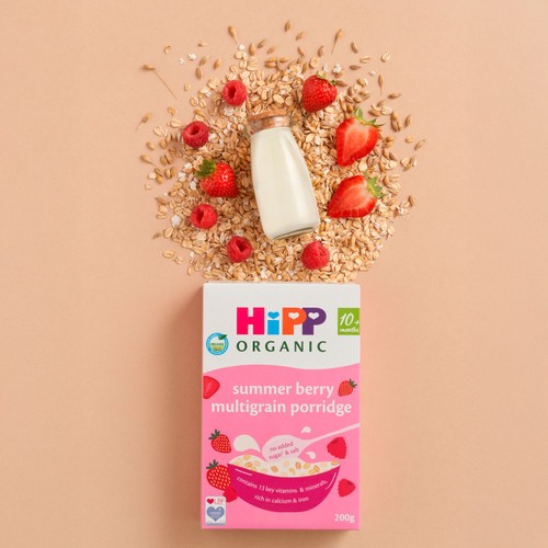 HiPP Organic Summer Berry Multigrain Porridge 10+ Months
