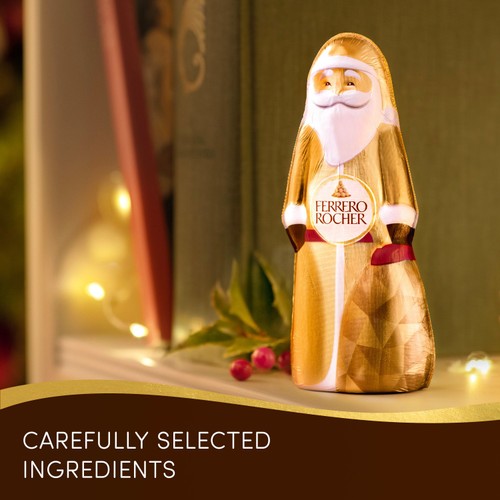 Ferrero Rocher Hazelnut Chocolate Santa Figure