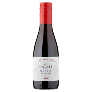 Calvet Limited Release Bordeaux Merlot Small Bottle