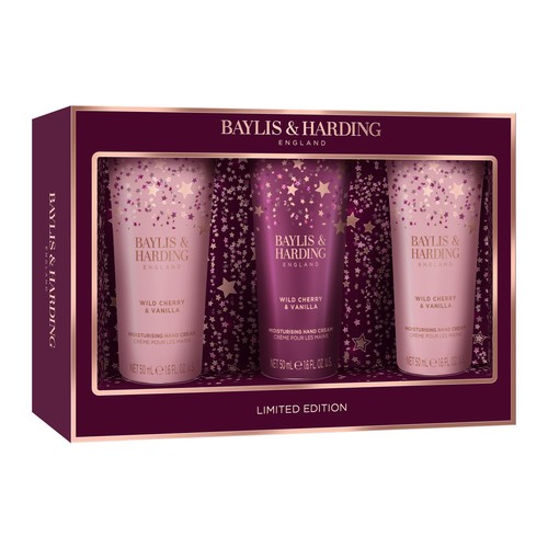 Baylis & Harding Wild Cherry & Vanilla Luxury Hand Treats Gift Set