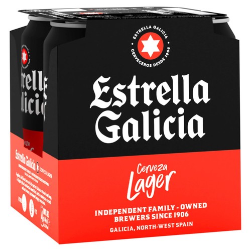 Estrella Galicia Premium Lager Beer