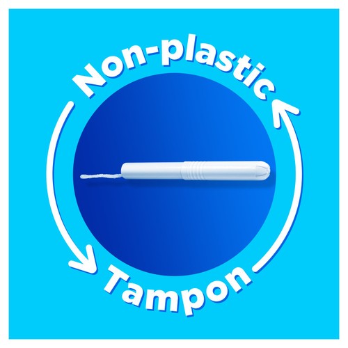 Tampax Super Tampons With Cardboard Applicator