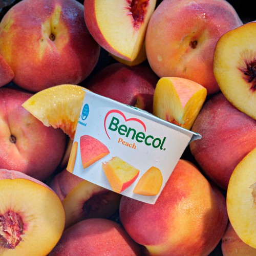 Benecol Cholesterol Lowering Yoghurt Peach