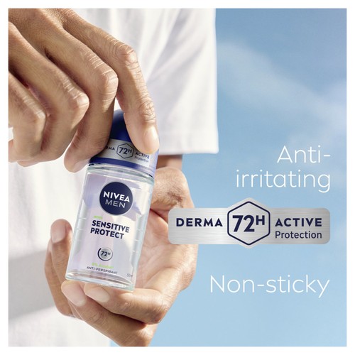 NIVEA MEN Sensitive Protect Anti-Perspirant Deodorant Roll-On 