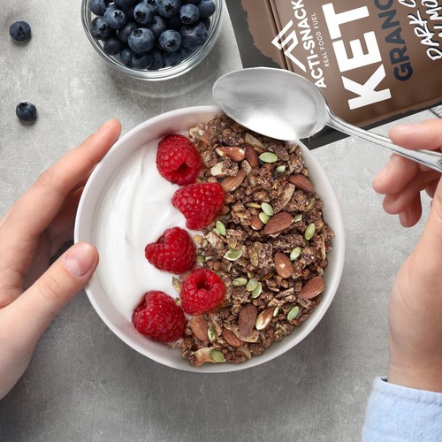 Acti-Snack Keto Dark Choc Almond Granola