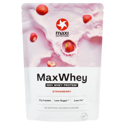 Maximuscle Strawberry Max Whey Protein Powder 
