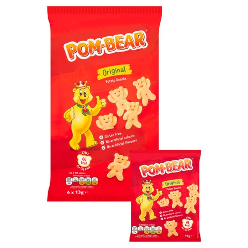 Pom-Bear Original Multipack Crisps