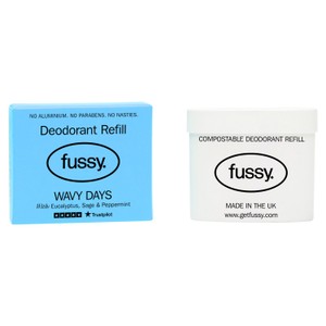 Fussy Natural Deodorant Refill Wavy Days 40g
