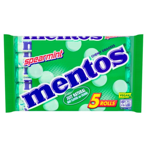 Mentos Chewy Spearmint Sweets Multipack 