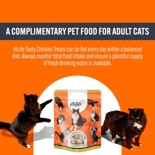 HiLife It's only Natural Chicken Breast Cat Treats