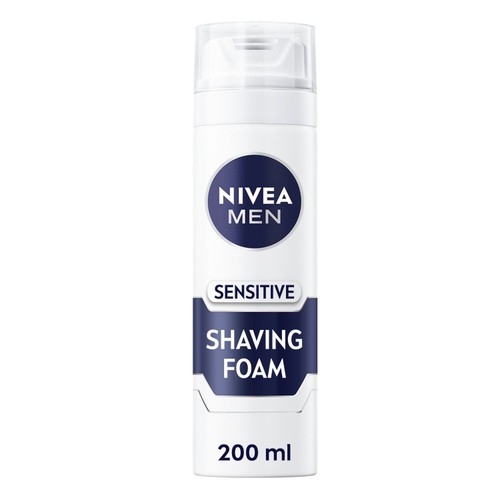 NIVEA MEN Sensitive Shaving Foam with 0 % Alcohol 